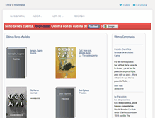 Tablet Screenshot of ficcioncientifica.com